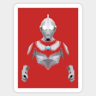 Ultraman Jack (Low Poly Style) Sticker